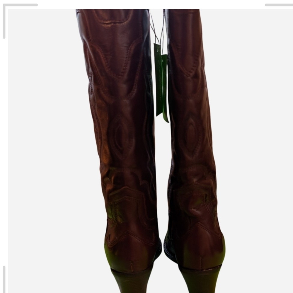Sam Edelman Dark Brown Heeled Boots - Picture 11 of 12